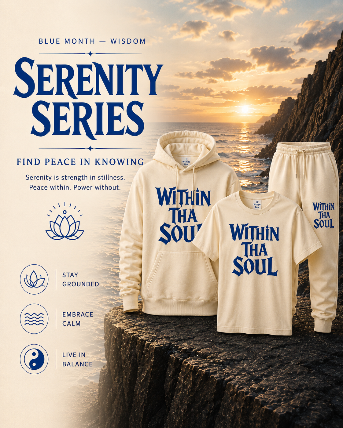 SERENITY SERIES - Find Peace In Knowing.